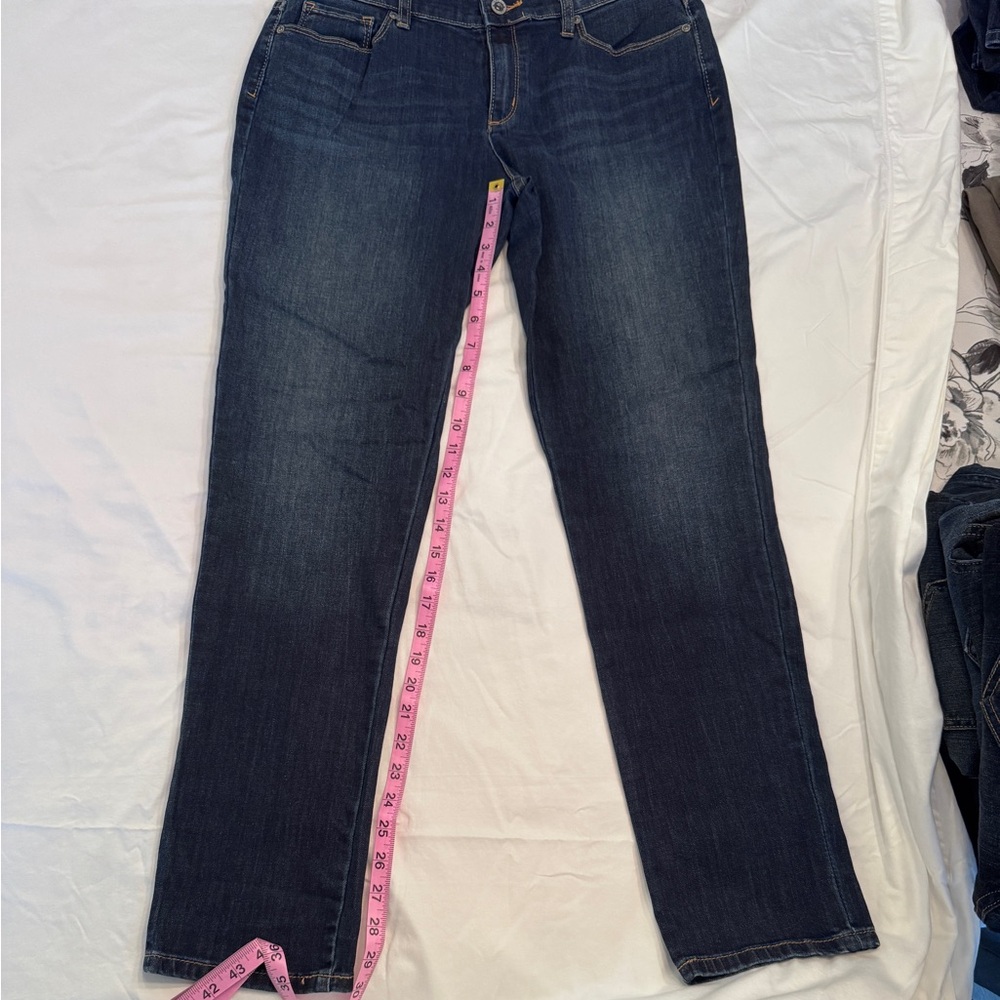 New with tags Liz Claiborne  Boyfriend Skinny Jeans Size 8 - Picture 5 of 7
